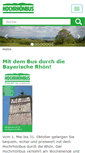 Mobile Screenshot of hochrhoenbus.de